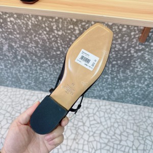 Valentino Garavani VLogo leather slingback flats 35-42 Shoes