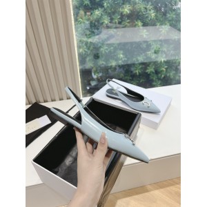 CELINE ALMA TRIOMPHE FLAT SLINGBACK in PATENT CALFSKIN 35-41 Shoes