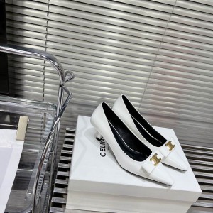 CELINE TRIOMPHE 5cm SLINGBACK in PATENT CALFSKIN 35-41 Shoes