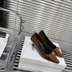 CELINE TRIOMPHE 5cm SLINGBACK in PATENT CALFSKIN 35-41 Shoes