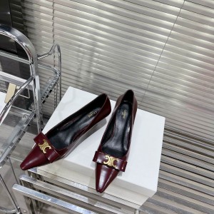 CELINE TRIOMPHE 5cm SLINGBACK in PATENT CALFSKIN 35-41 Shoes