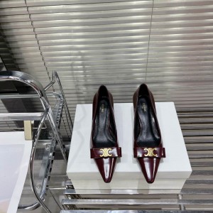 CELINE TRIOMPHE 5cm SLINGBACK in PATENT CALFSKIN 35-41 Shoes