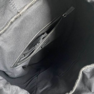 GUCCI Techno Fabric Backpack Bag Black 429037 32x45x14cm Bags