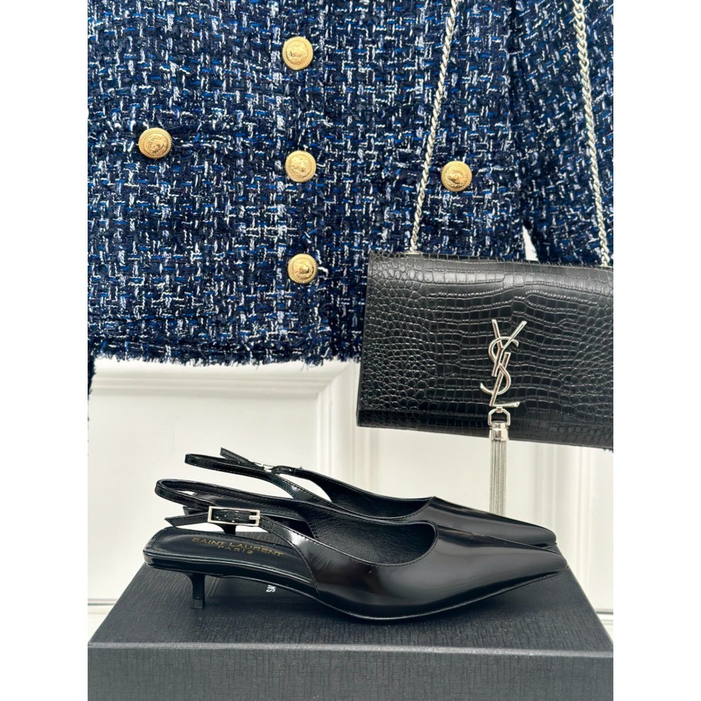 Ysl slingback pumps 3.5cm 35-41 Shoes