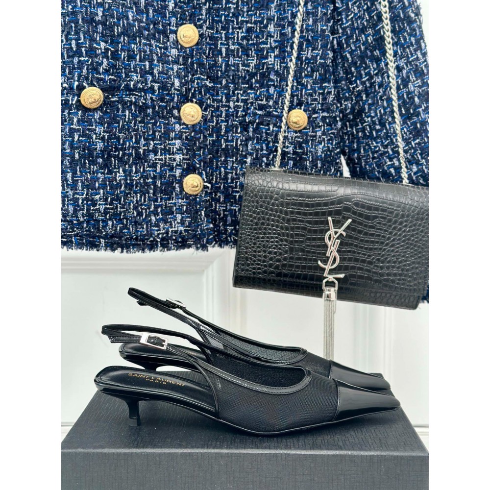 Ysl slingback pumps 3.5cm 35-41 Shoes