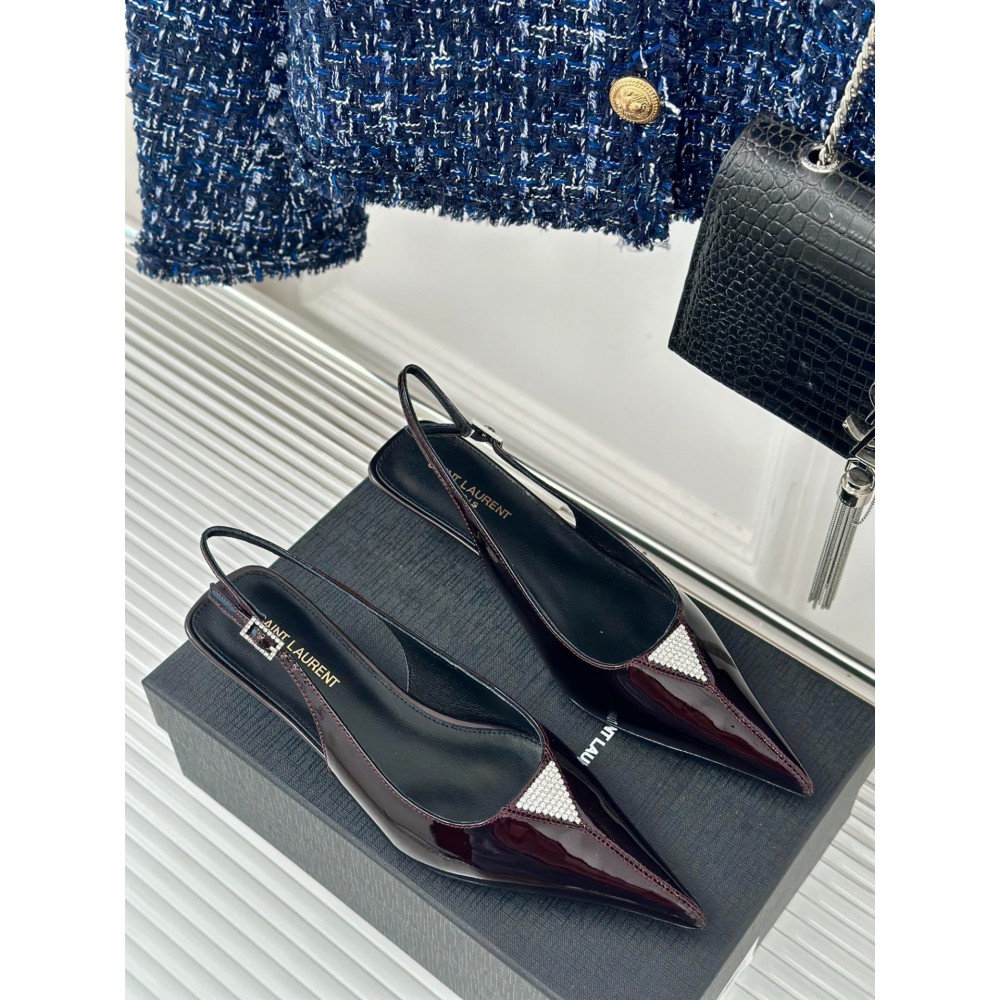 Ysl slingback pumps 3.5cm 35-41 Shoes