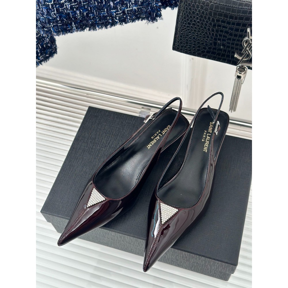 Ysl slingback pumps 3.5cm 35-41 Shoes