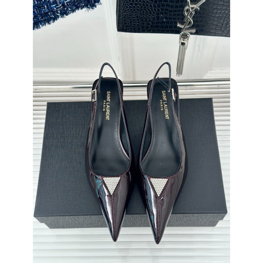 Ysl slingback pumps 3.5cm 35-41 Shoes