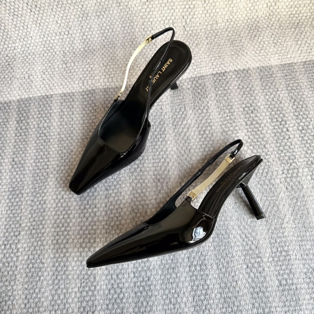 Ysl slingback pumps 6cm 35-41 Shoes
