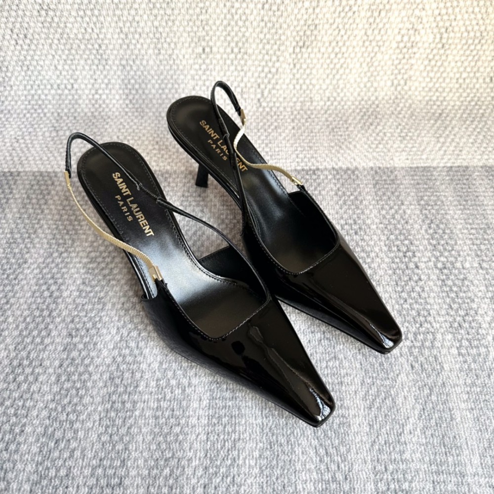 Ysl slingback pumps 6cm 35-41 Shoes