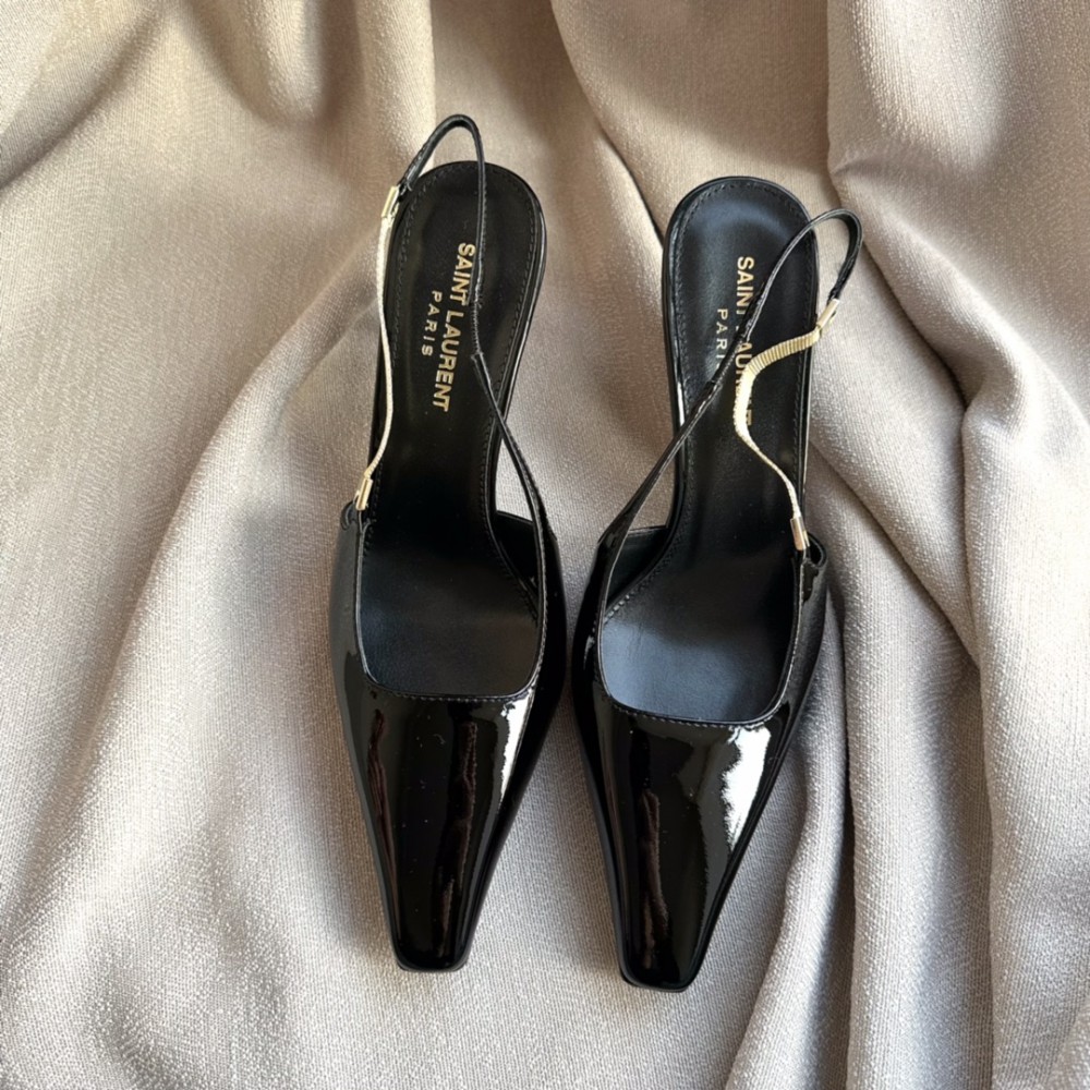 Ysl slingback pumps 6cm 35-41 Shoes