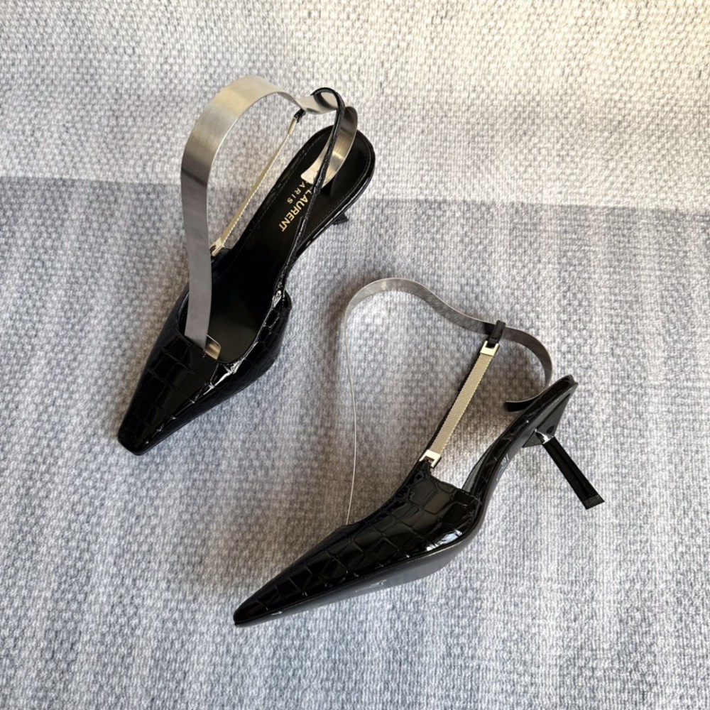 Ysl slingback pumps 6cm 35-41 Shoes