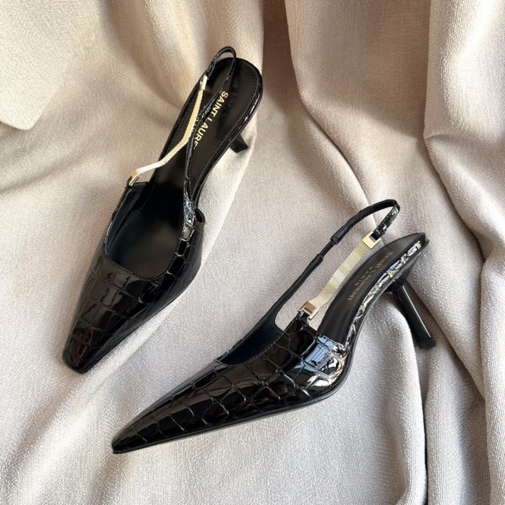 Ysl slingback pumps 6cm 35-41 Shoes