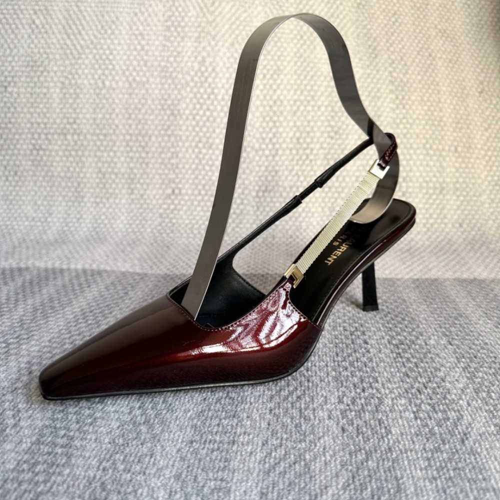 Ysl slingback pumps 6cm 35-41 Shoes