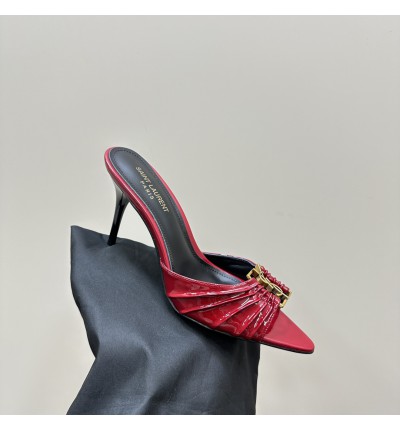 Ysl BABYLONE mules in pattent leather 9cm 35-41