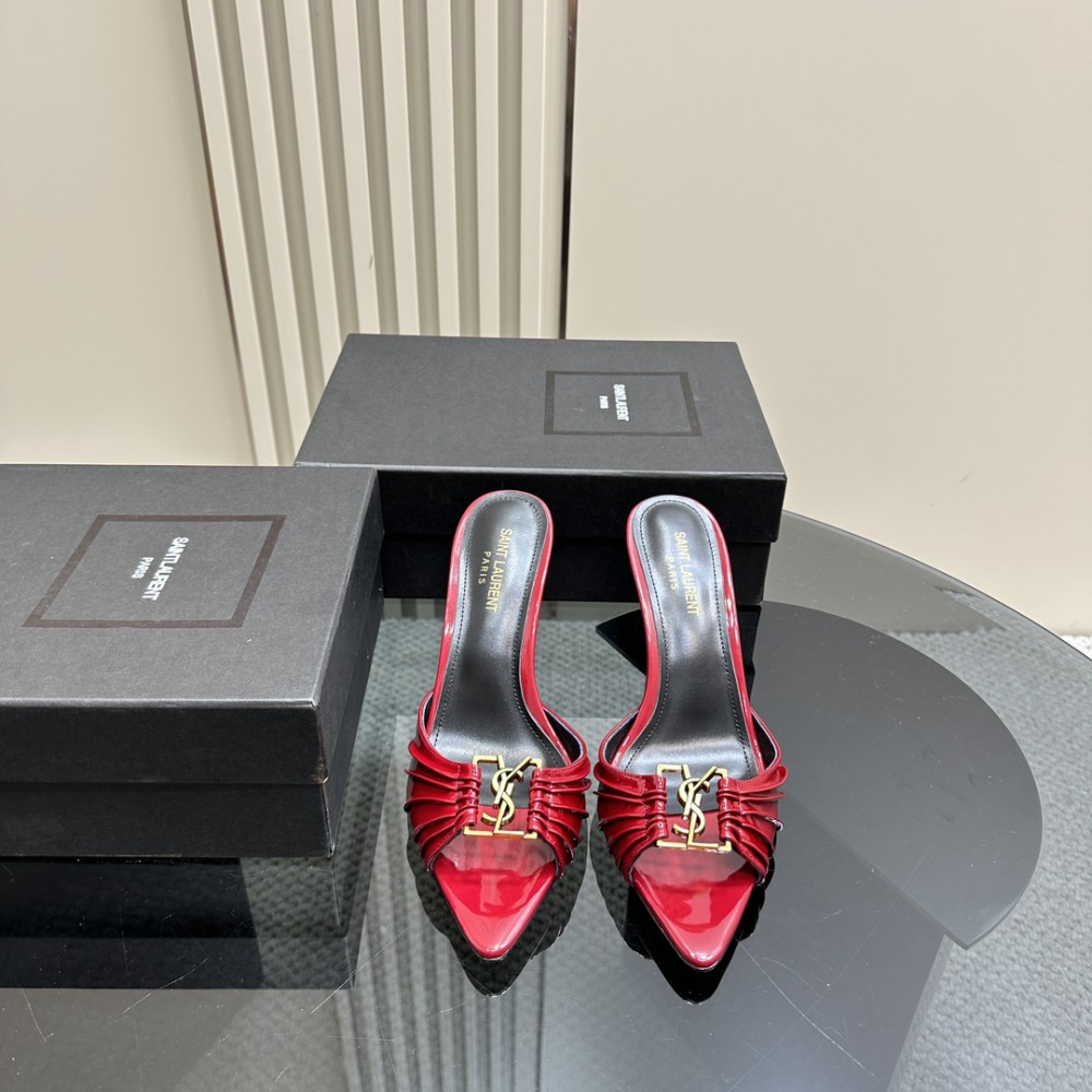 Ysl BABYLONE mules in pattent leather 9cm 35-41 Shoes