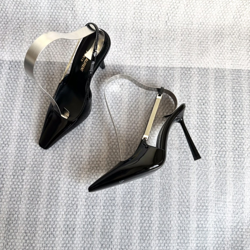 Ysl slingback pumps 10cm 35-41 Shoes