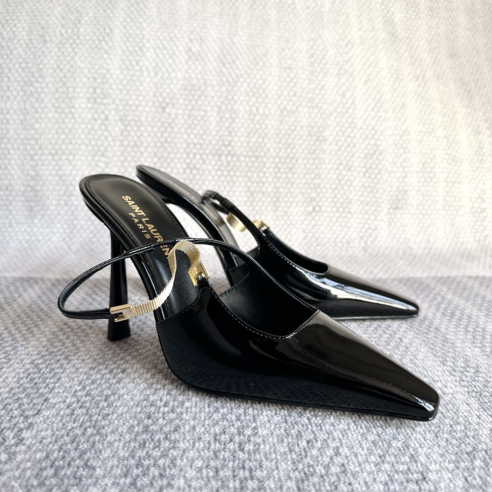 Ysl slingback pumps 10cm 35-41 Shoes