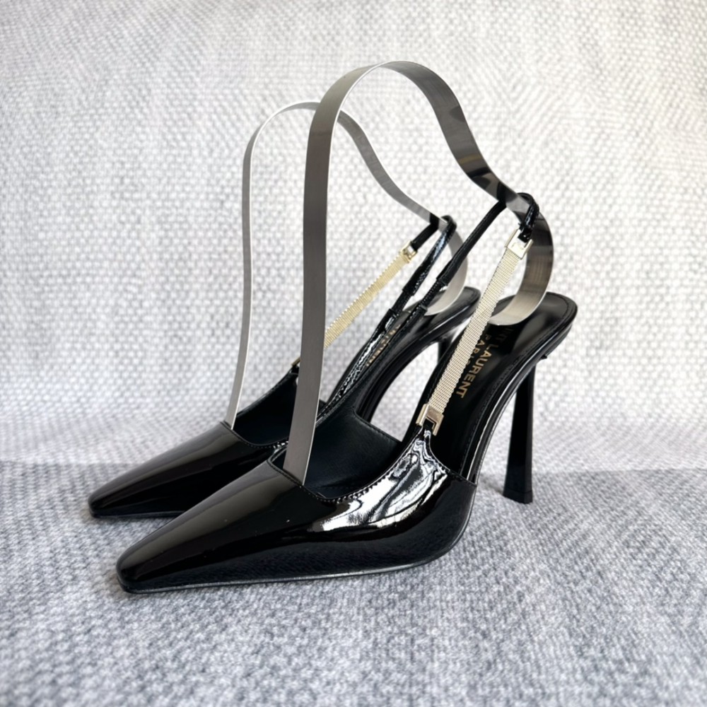 Ysl slingback pumps 10cm 35-41 Shoes