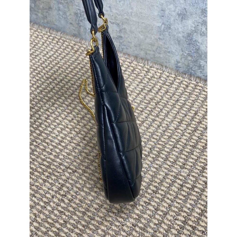 Ysl Sade quilted leather shoulder bag 21x19x4cm Bags