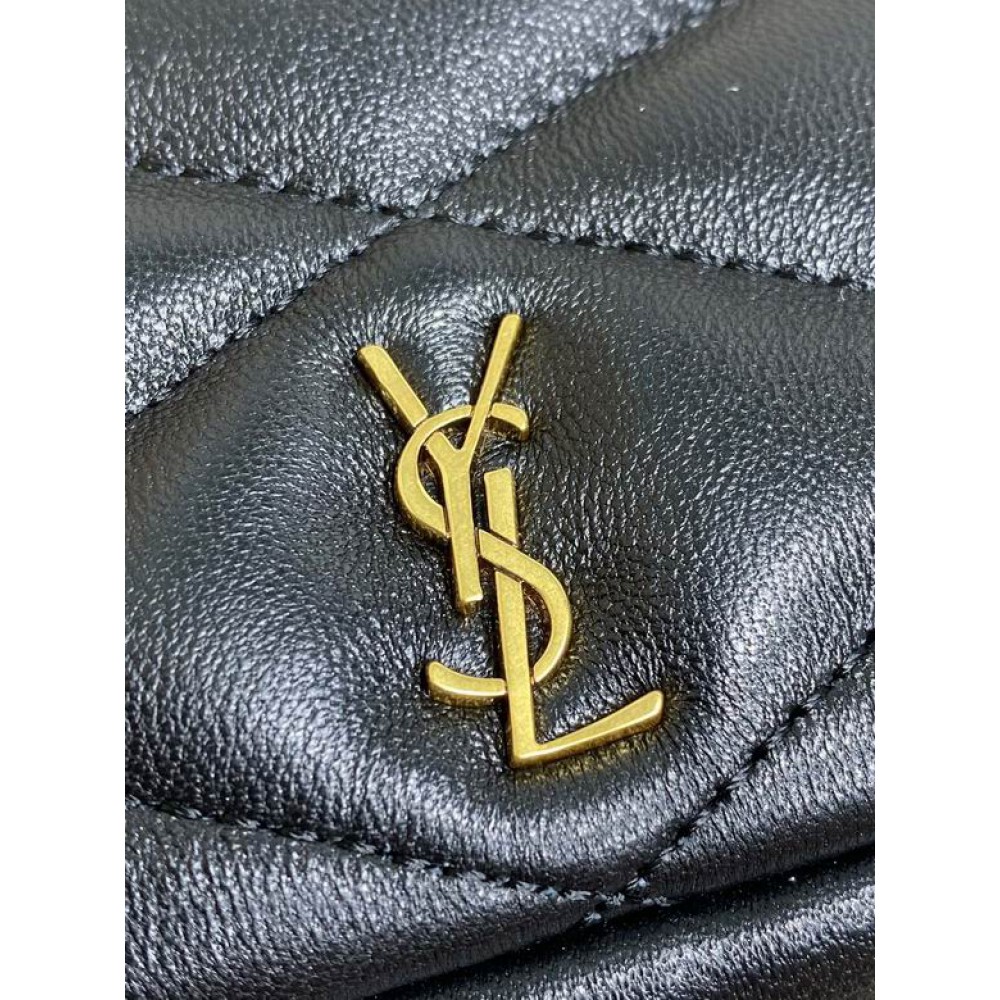 Ysl Sade quilted leather shoulder bag 21x19x4cm Bags