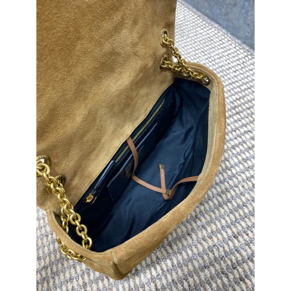 Ysl JAMIE 4.3 small in lambskin suede 25x16x9cm Bags