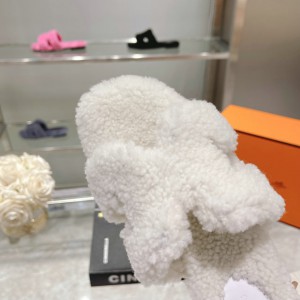 Hermes fur sandals 35-42 