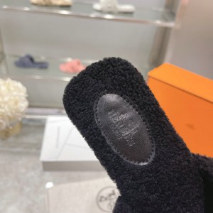 Hermes fur sandals 35-42 