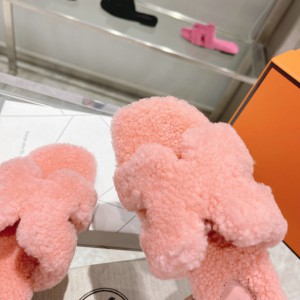 Hermes fur sandals 35-42 