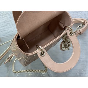 Dior lady mini size 17x15cm pattent leather Bags