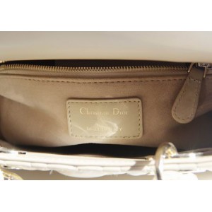 Dior lady small size 20x16.5cm lampskin leather Bags