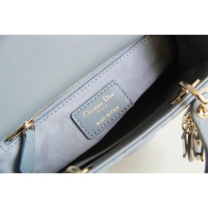 Dior lady small size 20x16.5cm lampskin leather Bags