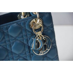 Dior lady small size 20x16.5cm lampskin leather Bags
