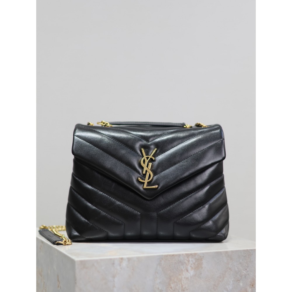 Ysl Loulou Small leather shoulder bag 25x18cm Bags