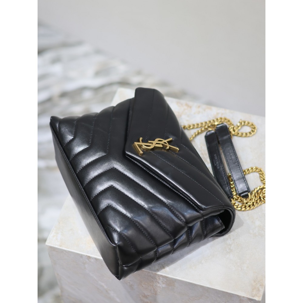 Ysl Loulou Small leather shoulder bag 25x18cm Bags