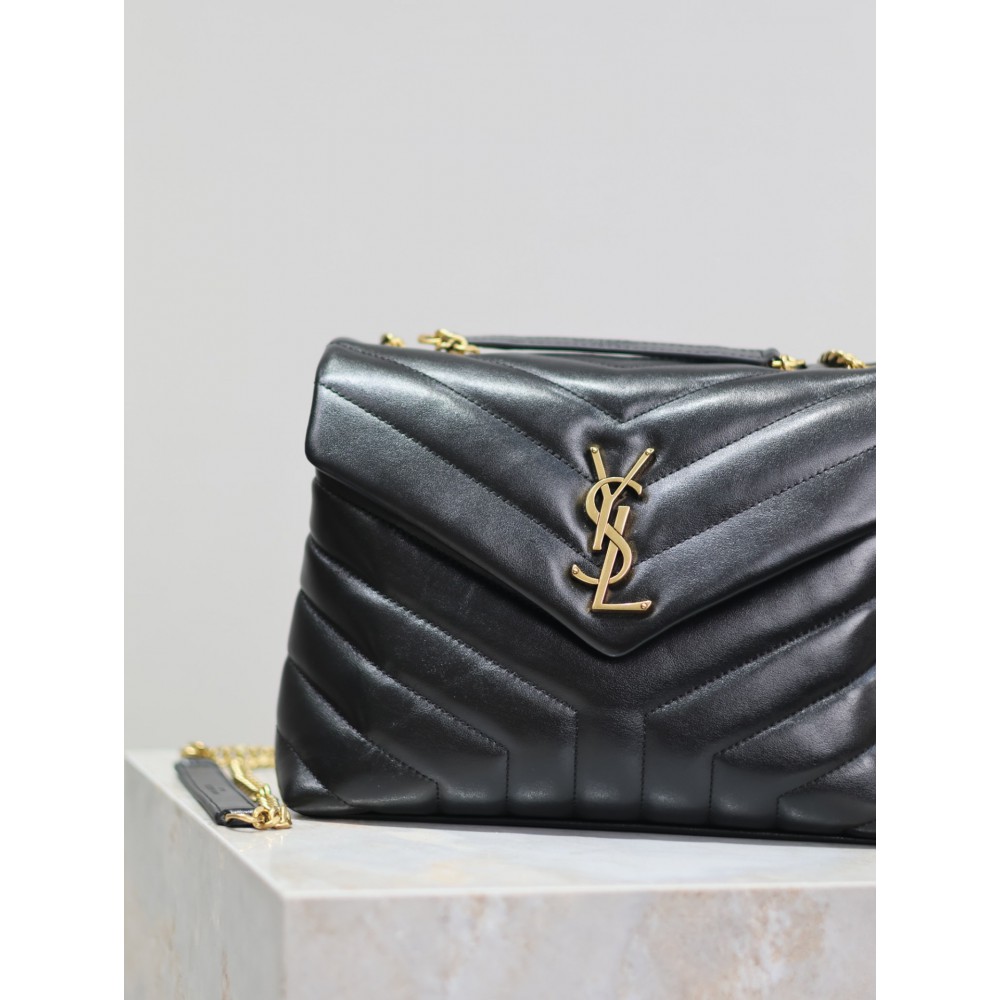 Ysl Loulou Small leather shoulder bag 25x18cm Bags