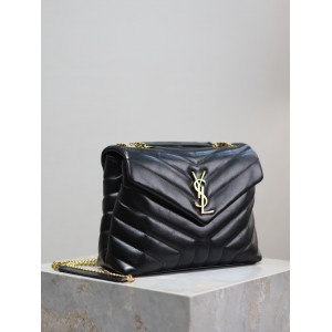 Ysl Loulou Small leather shoulder bag 25x18cm Bags