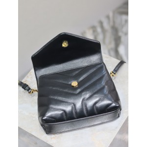 Ysl Loulou Small leather shoulder bag 25x18cm Bags