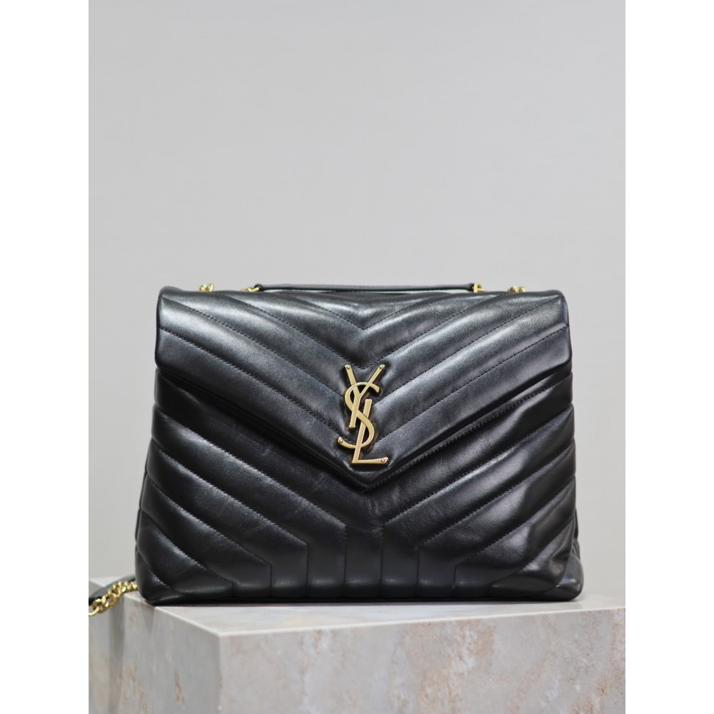Ysl Loulou medium leather shoulder bag 32x27x11cm Bags
