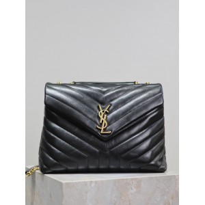 Ysl Loulou medium leather shoulder bag 32x27x11cm Bags