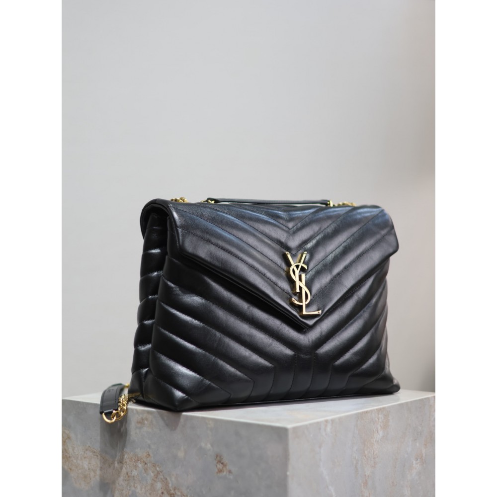 Ysl Loulou medium leather shoulder bag 32x27x11cm Bags