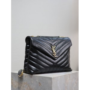 Ysl Loulou medium leather shoulder bag 32x27x11cm Bags