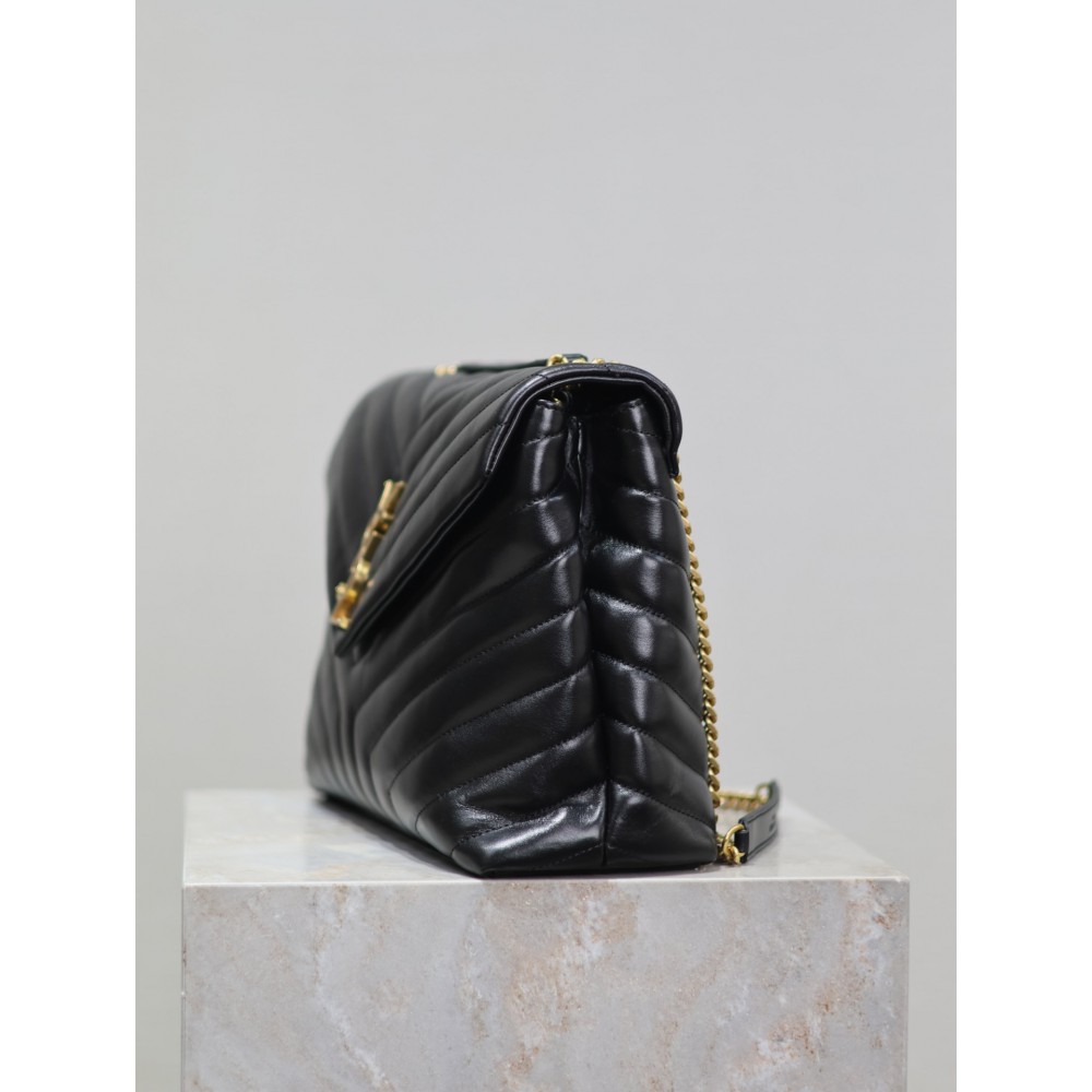 Ysl Loulou medium leather shoulder bag 32x27x11cm Bags