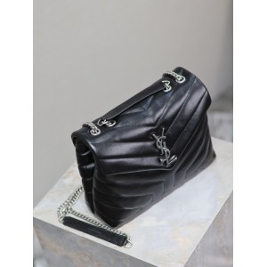 Ysl Loulou Small leather shoulder bag 25x18cm Bags