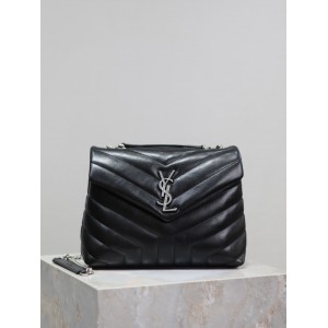 Ysl Loulou Small leather shoulder bag 25x18cm Bags