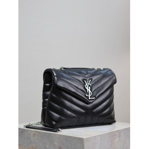 Ysl Loulou Small leather shoulder bag 25x18cm Bags