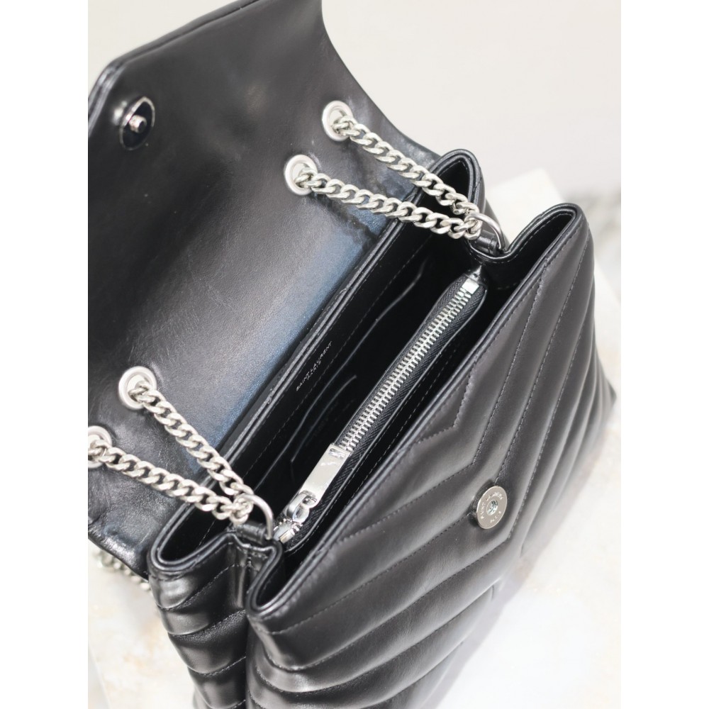 Ysl Loulou Small leather shoulder bag 25x18cm Bags