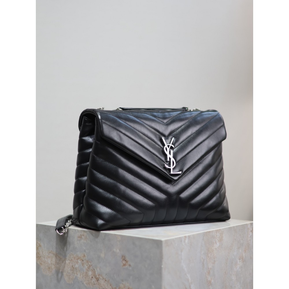 Ysl Loulou medium leather shoulder bag 32x27x11cm Bags
