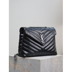 Ysl Loulou medium leather shoulder bag 32x27x11cm Bags