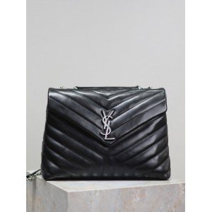 Ysl Loulou medium leather shoulder bag 32x27x11cm Bags
